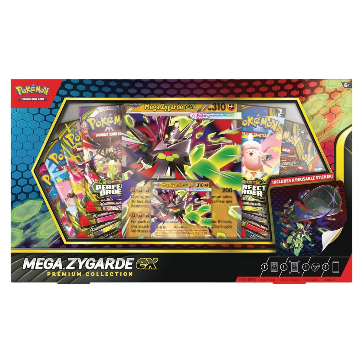 Pokemon Mega Zygarde ex Premium Collections