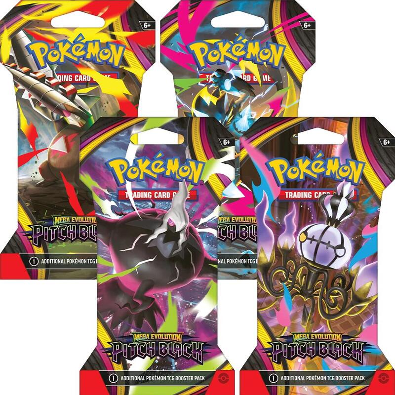 Pitch Black Sleeved Booster Pack