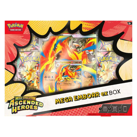 Ascended Heroes Mega Emboar ex