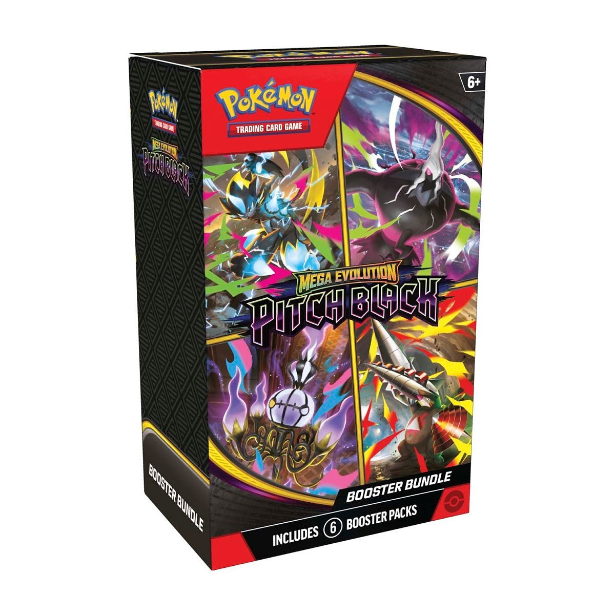 Mega Evolution-Pitch Black Booster Bundle (6 Packs)