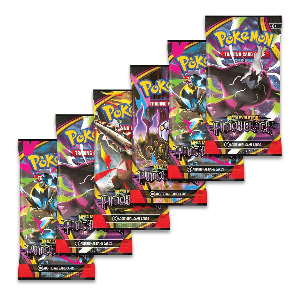 Mega Evolution-Pitch Black Booster Bundle (6 Packs)
