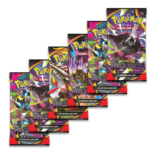 Mega Evolution-Pitch Black Booster Bundle (6 Packs)